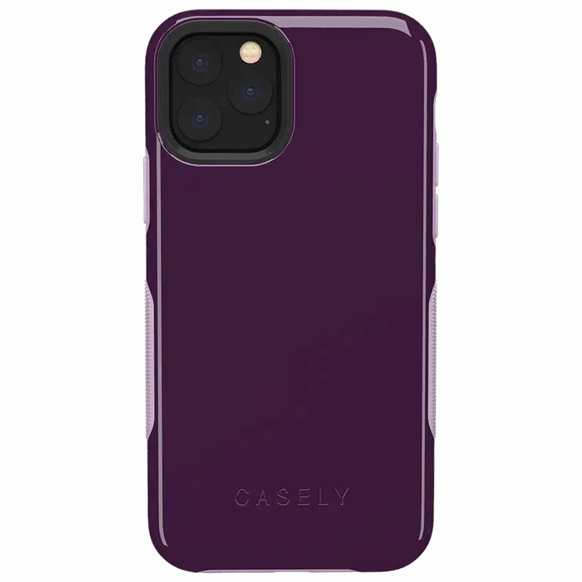 Polished Style Plum Purple on Light Purple | Ultra-Protective Bold Case