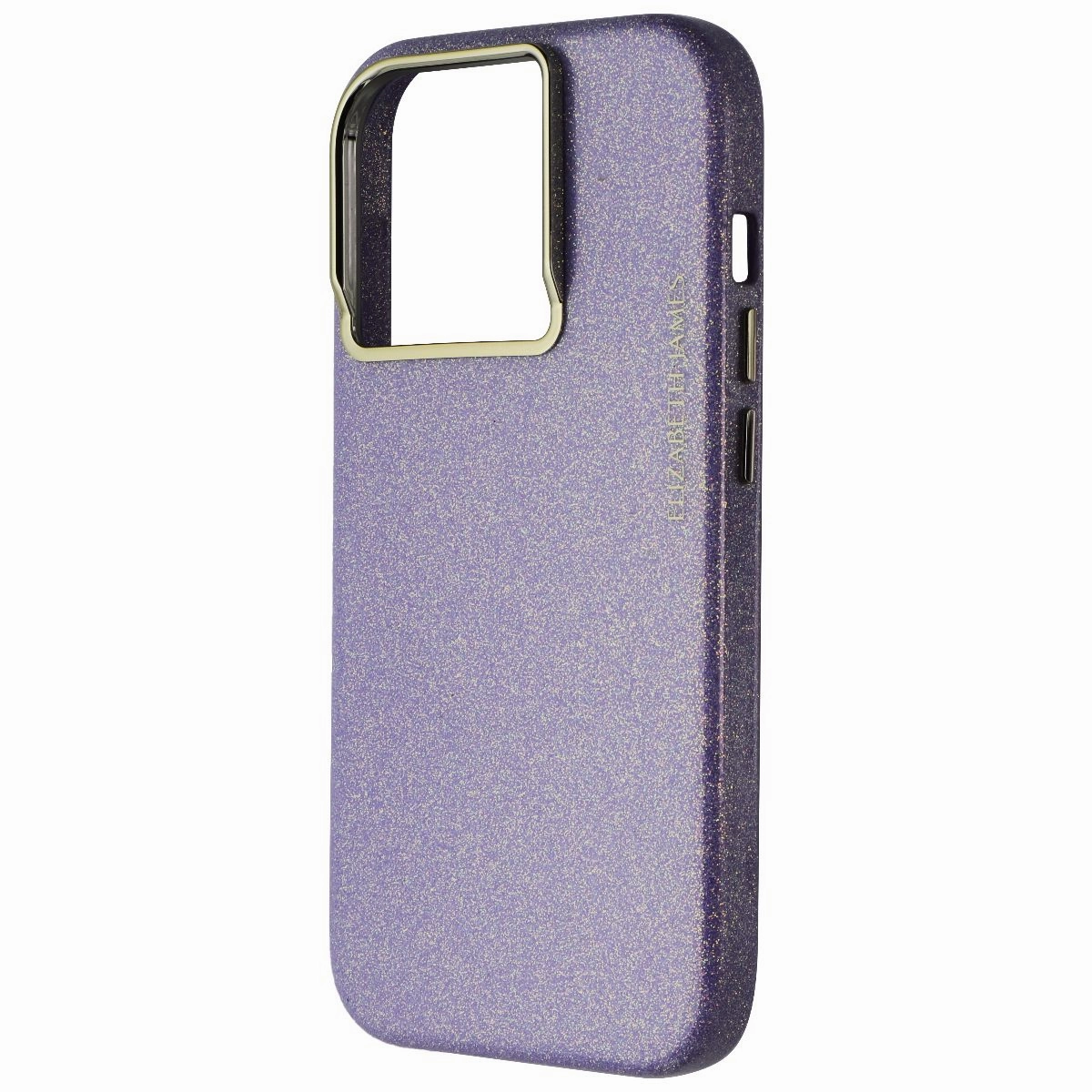 Rugged Detail Layer Flexible Surface Texture Elizabeth James Glitter Case for MagSafe for iPhone 15 Pro - Glitter Lavender