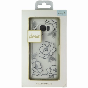 Sonix Clear Coat Hard Case for Samsung Galaxy S8 - Silver Florette Full Coverage Durable Design Texture