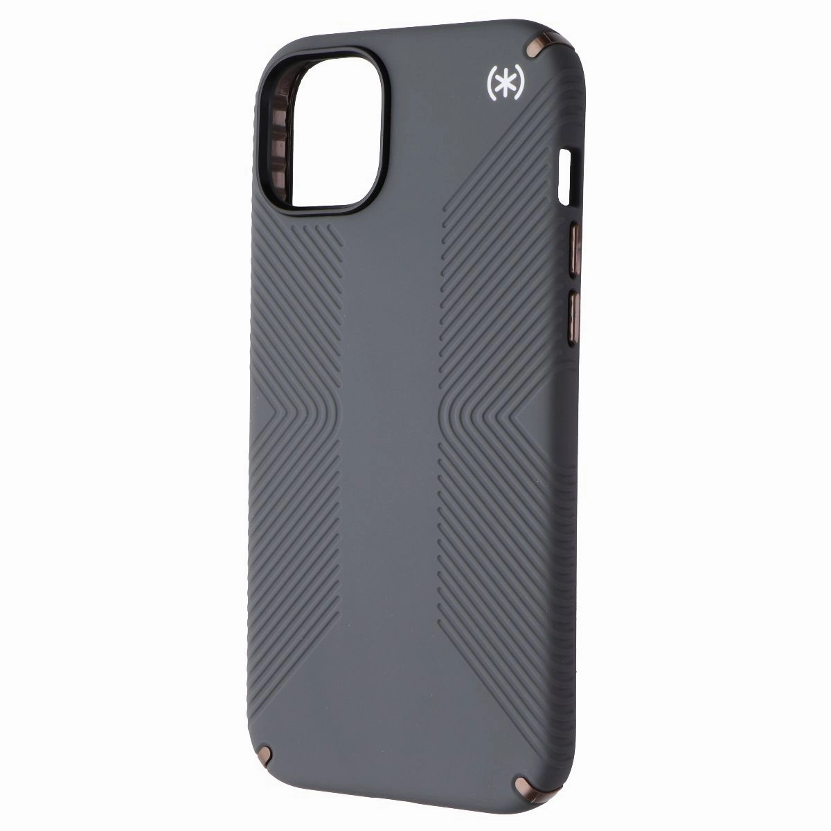 Speck Presidio2 Grip Case for Apple iPhone 15 Plus/14 Plus - Charcoal Gray Trendy Look Hand Feel