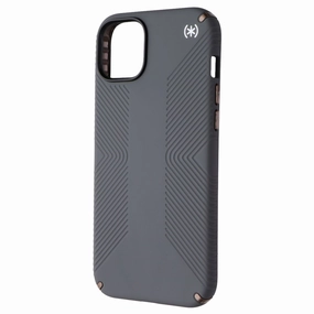 Speck Presidio2 Grip Case for Apple iPhone 15 Plus/14 Plus - Charcoal Gray Trendy Look Hand Feel