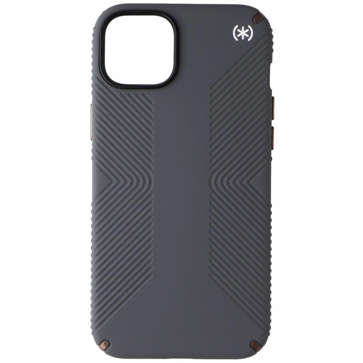 Speck Presidio2 Grip Case for Apple iPhone 15 Plus/14 Plus - Charcoal Gray Stylish grip