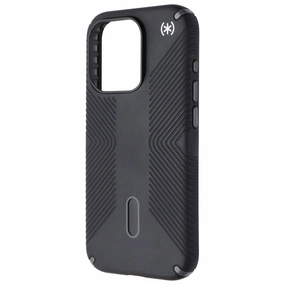 Speck Presidio2 Grip ClickLock Case for MagSafe for iPhone 15 Pro - Black Impact shield Protective Build