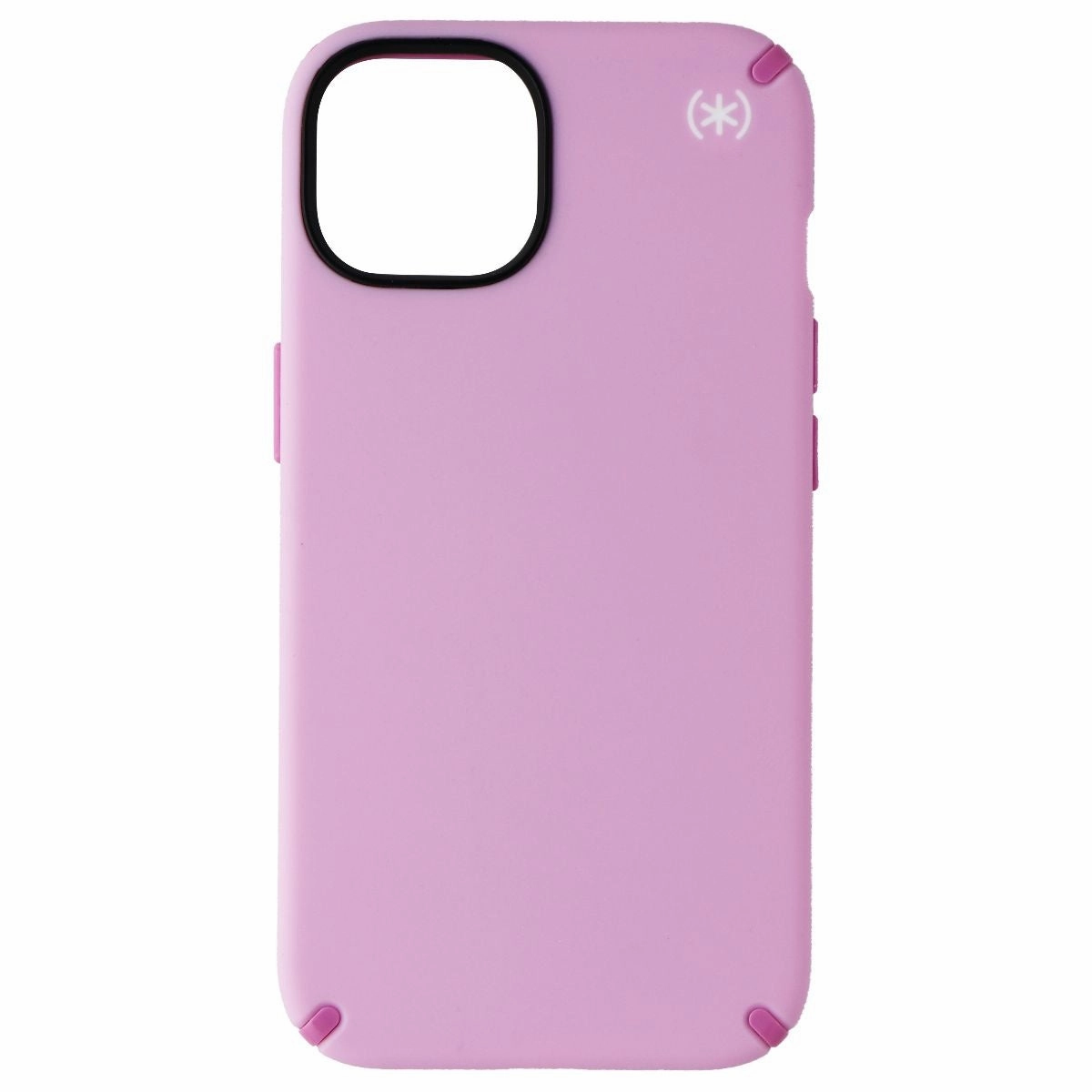 Modern Texture Look Speck Presidio2 Pro Case for Apple iPhone 13 - Aurora Purple/Fresh Pink