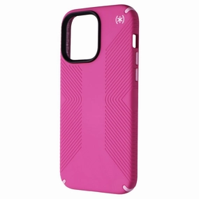 Speck Presidio 2 Grip Case for MagSafe for iPhone 14 Pro Max - Digital Pink Elegant Texture Layer Classic Design