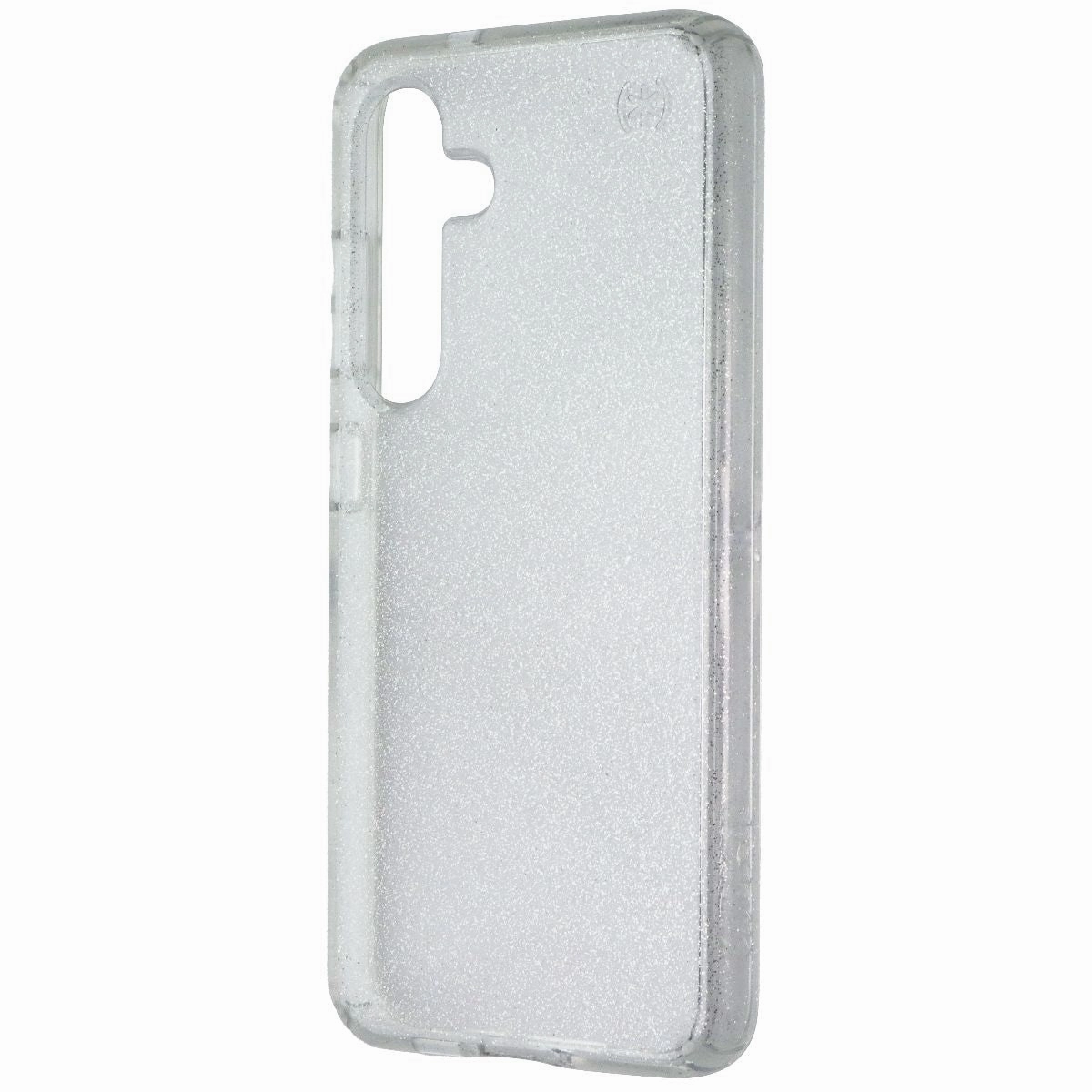 Shock Resistant Speck Presidio Lux Case for Samsung Galaxy S24 - Clear Glitter