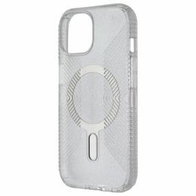 Speck Presidio Lux Grip for MagSafe for iPhone 15/14/13 - Clear Glitter Premium Texture