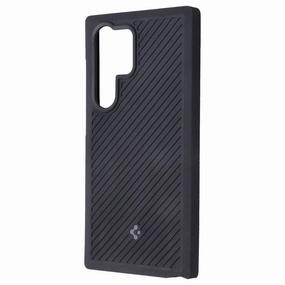 Elegant Comfort Unique Texture Spigen Core Armor Series Case for Samsung Galaxy S24 Ultra - Matte Black