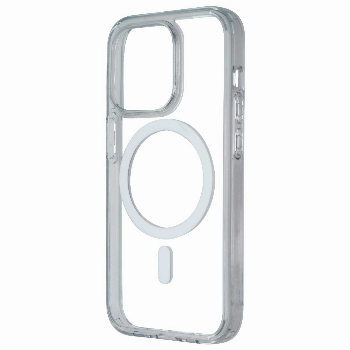 Spigen Crystal Hybrid MagFit Case for MagSafe for iPhone 14 Pro - Clear/White Flexible Surface Texture
