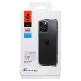 Spigen Crystal Hybrid Series Case for Apple iPhone 14 Pro - Clear Travel Ready