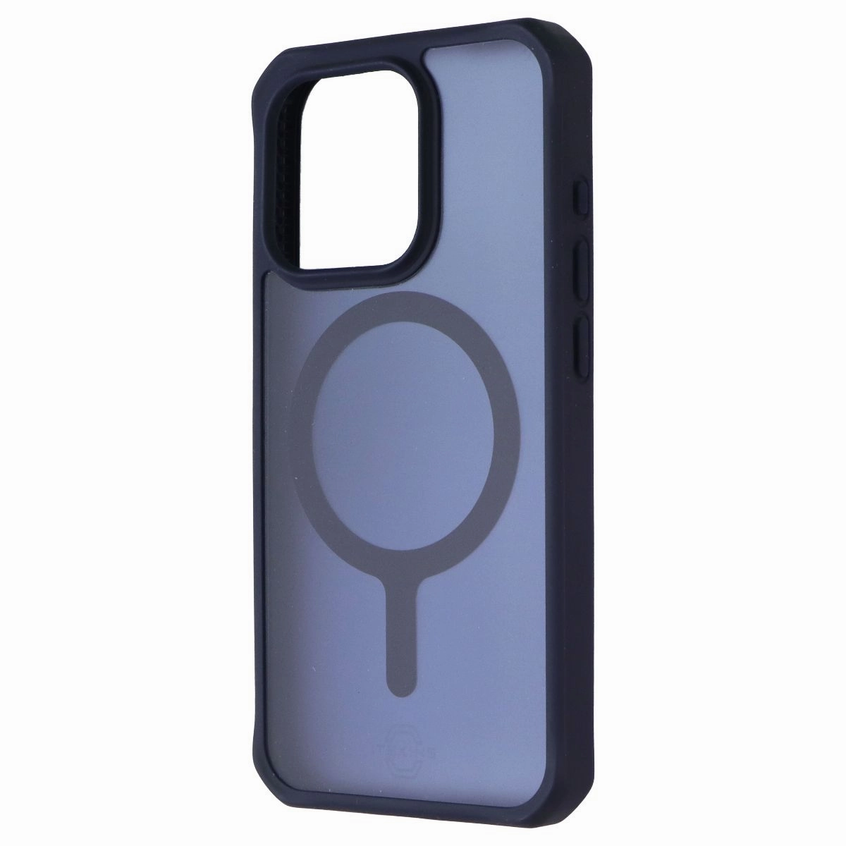 Durable Texture Finish ITSKINS Hybrid_R // Frost Series Case for MagSafe for Apple iPhone 15 Pro - Blue