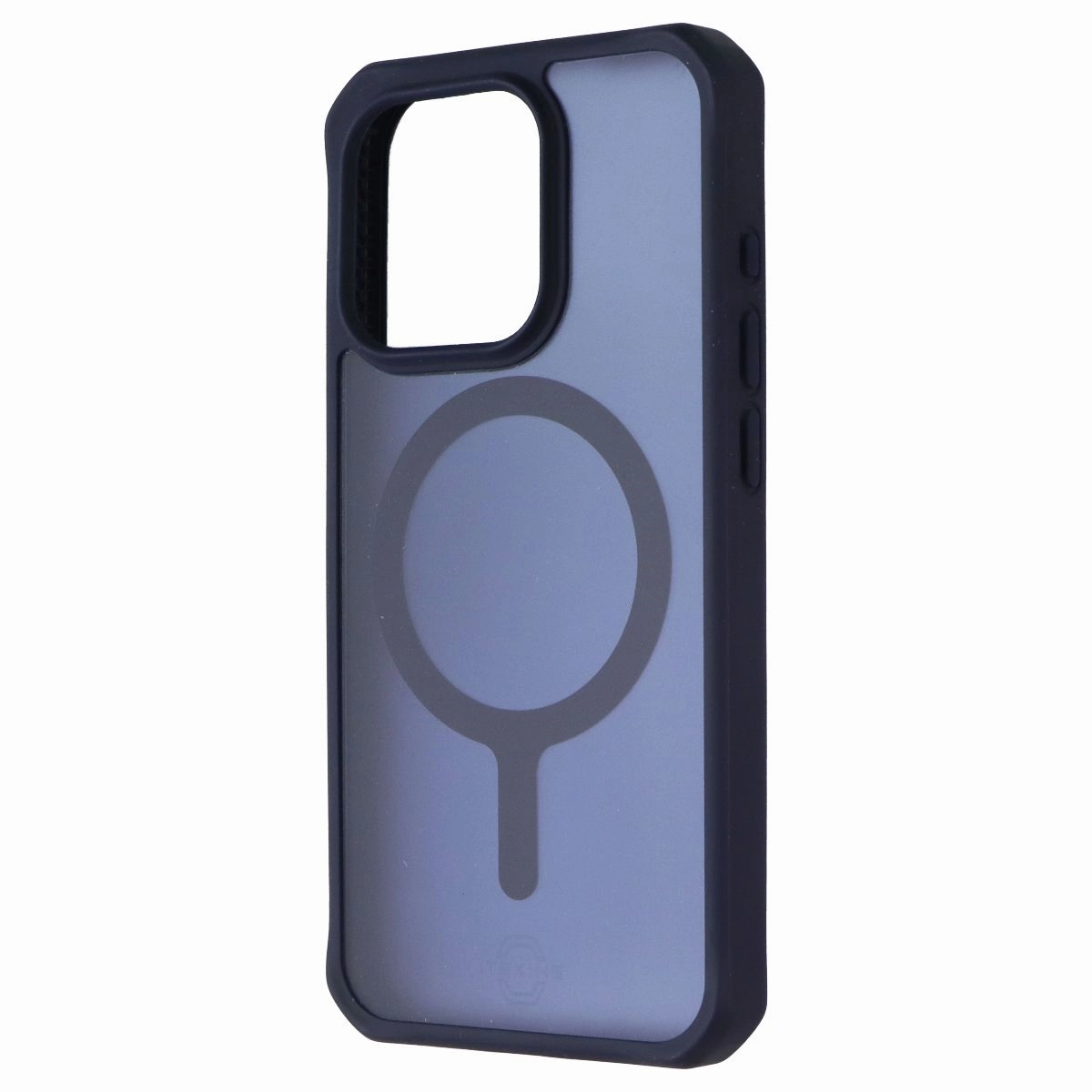 ITSKINS Hybrid_R // Frost Series Case for MagSafe for Apple iPhone 15 Pro - Blue Strong protection Anti Shock Layer