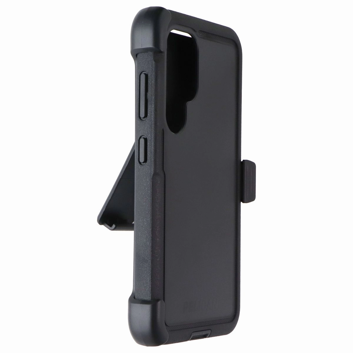 Matte Layer Phone Accessory Pelican Voyager Series Case & Holster for Samsung Galaxy S25 - Black