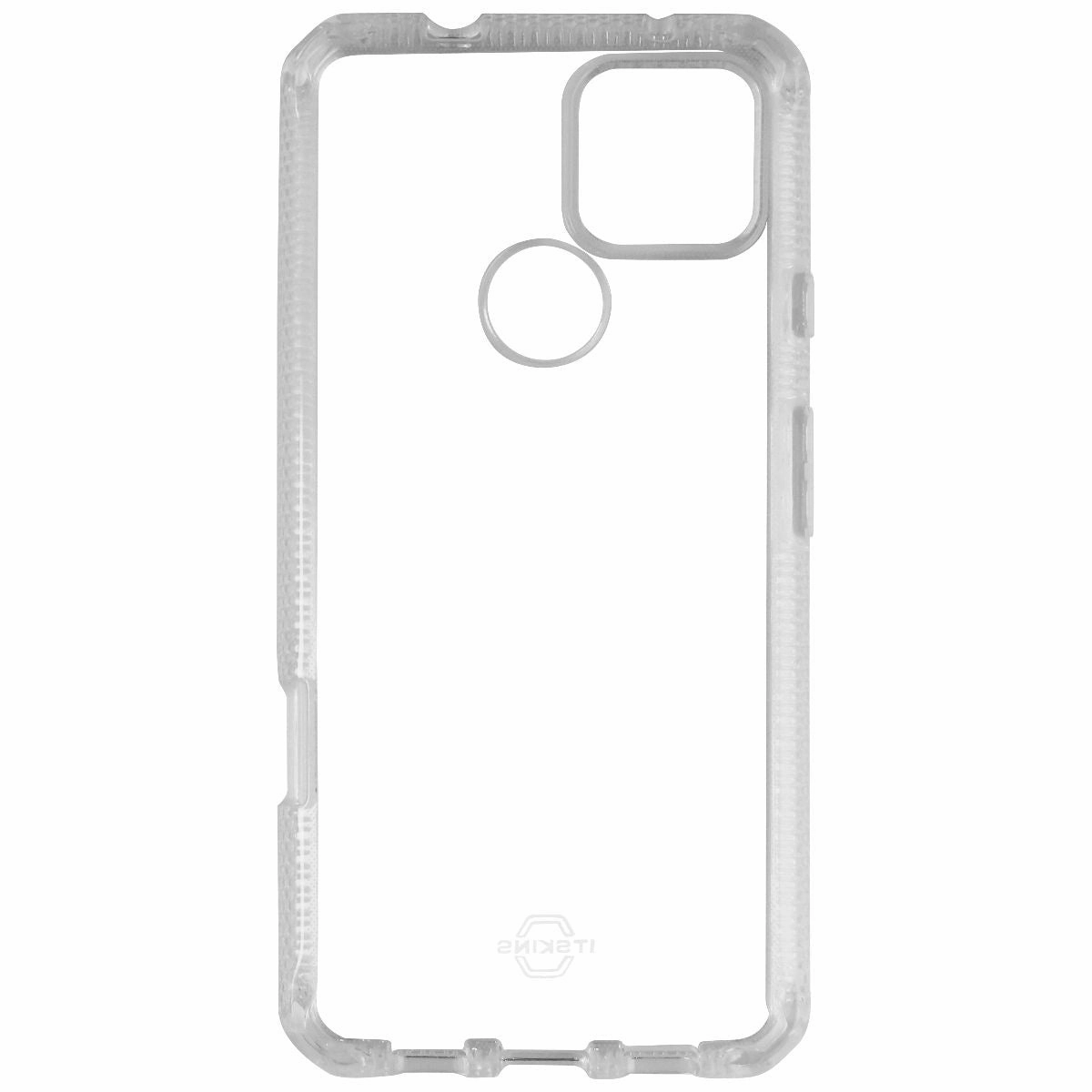 Slim Profiled Luxury Layer Texture ITSKINS Spectrum Clear Series Case for Google Pixel 4a (5G) - Transparent