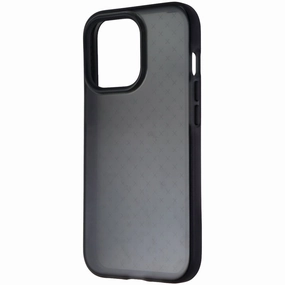 Tech21 Evo Check Series Flexible Gel Case for Apple iPhone 13 Pro - Black Matte Feel