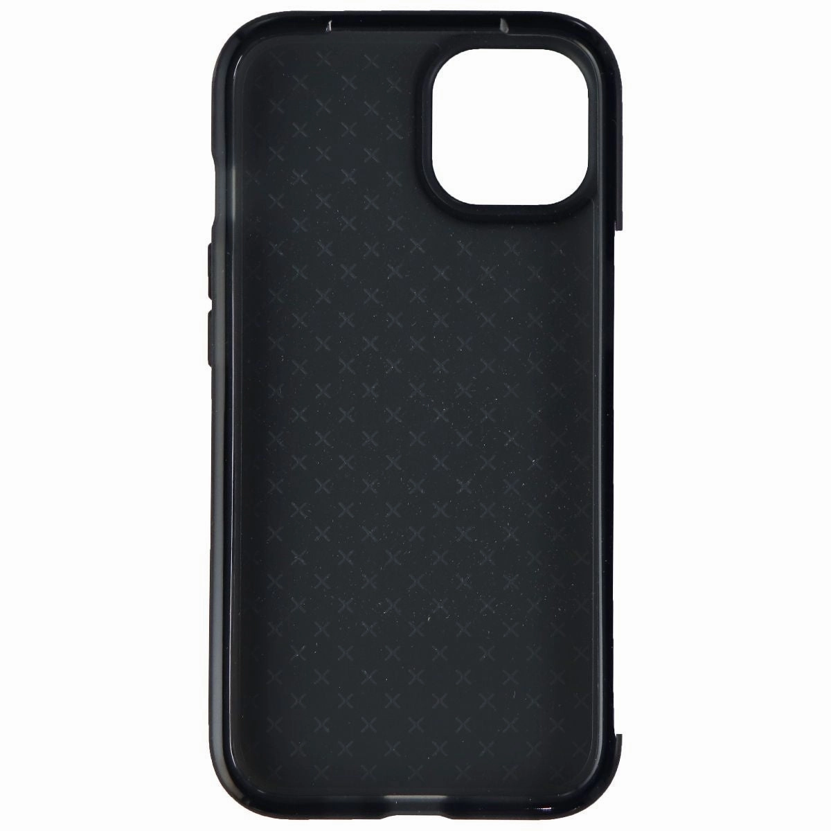 Minimal Texture Elegant Texture Tech21 Evo Check Series Flexible Gel Case for iPhone 13 - Black