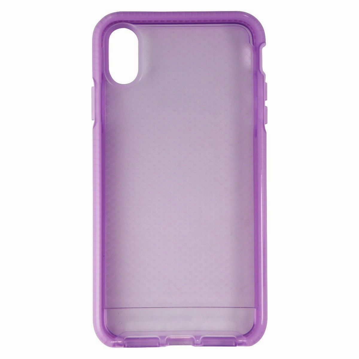 Minimal Protection Tech21 Evo Check Series Gel Case for Apple iPhone Xs Max - Orchid Purple