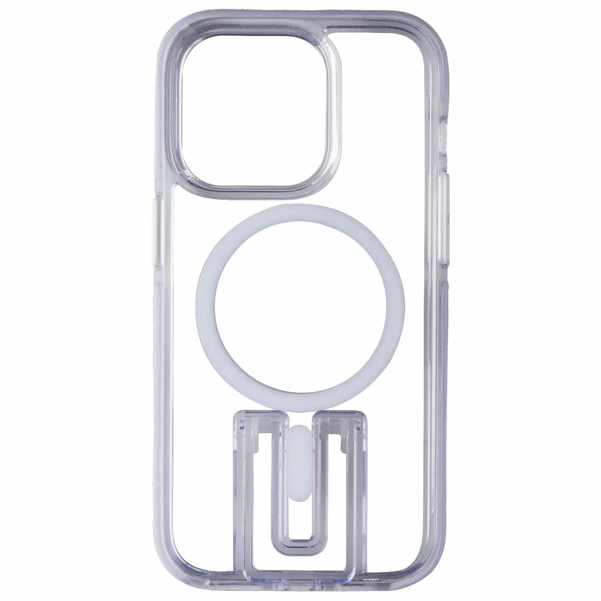Durable Surface Design Shock Resistant Tech21 Evo Crystal Kick Series Case for MagSafe for Apple iPhone 14 Pro - White