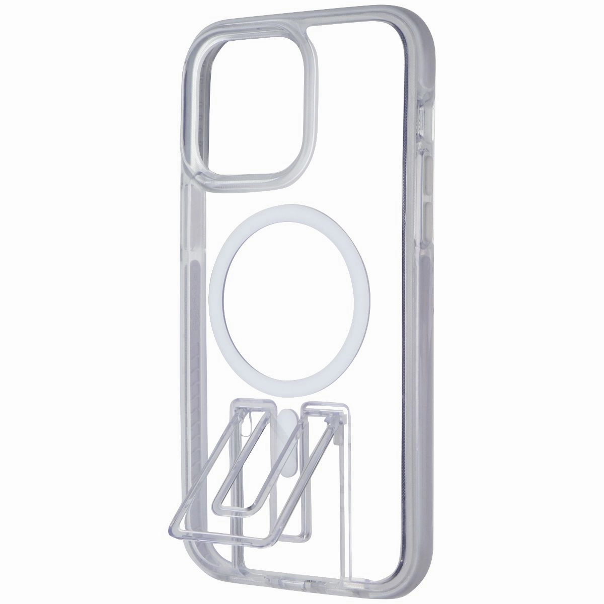 Tech21 Evo Crystal Kick Series Case for MagSafe for iPhone 14 Pro Max - White Hybrid Detail