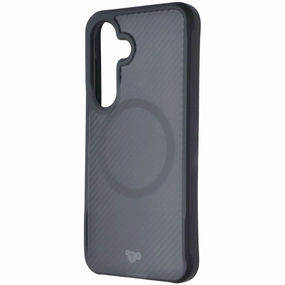 Travel Friendly Tech21 EvoArmor Series Case with Mag Ring for Samsung Galaxy S25 - Black