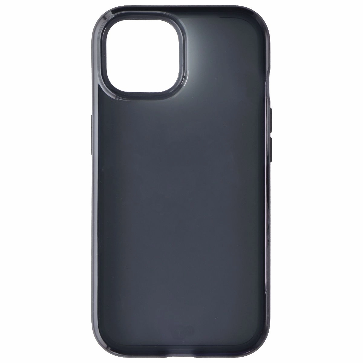 Classic Texture Durable Protection Layer Tech21 EvoCheck Series Case for Apple iPhone 15 - Smokey Black
