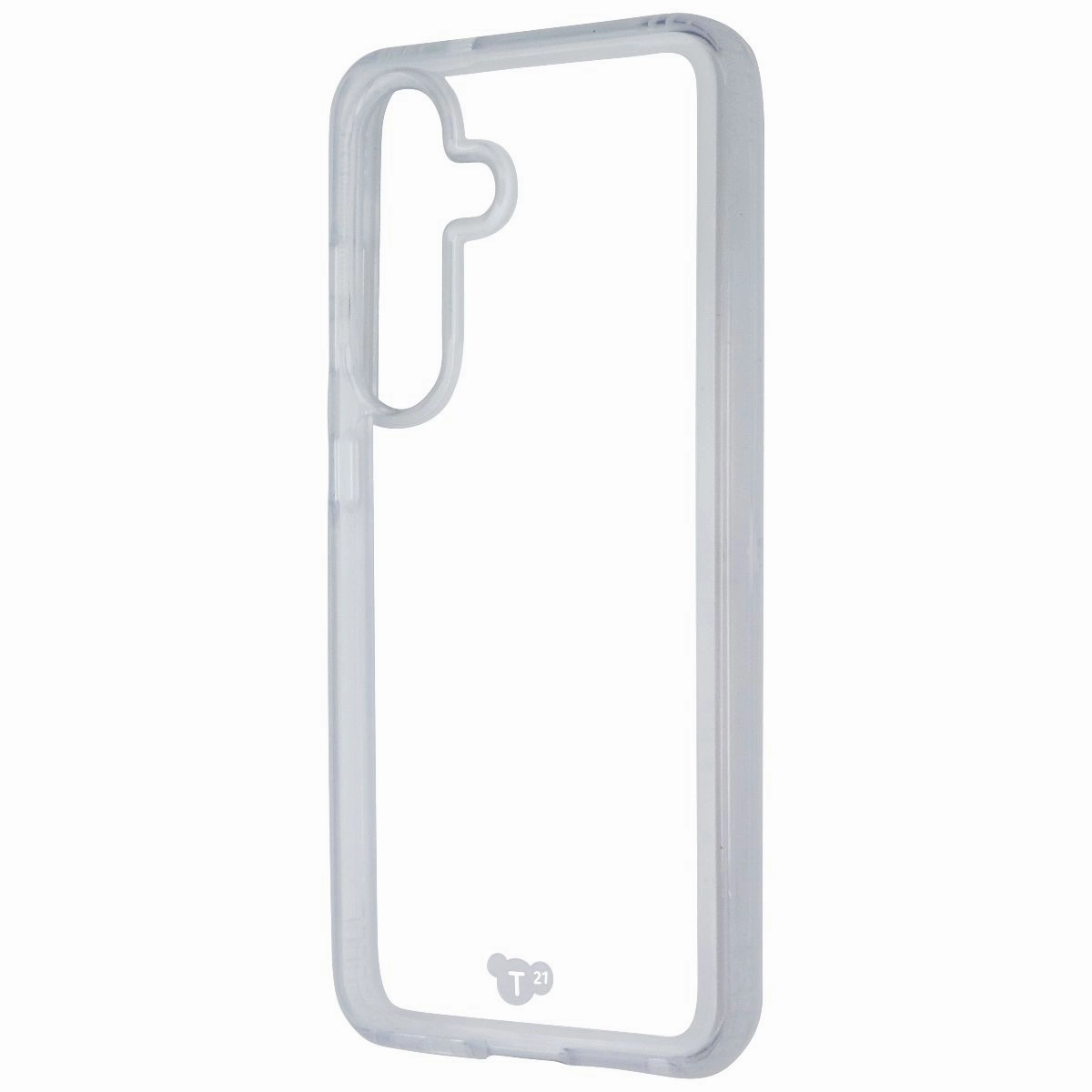 Shock Layer Hybrid Build Tech21 EvoClear Series Hard Case for Samsung Galaxy S25 - Clear