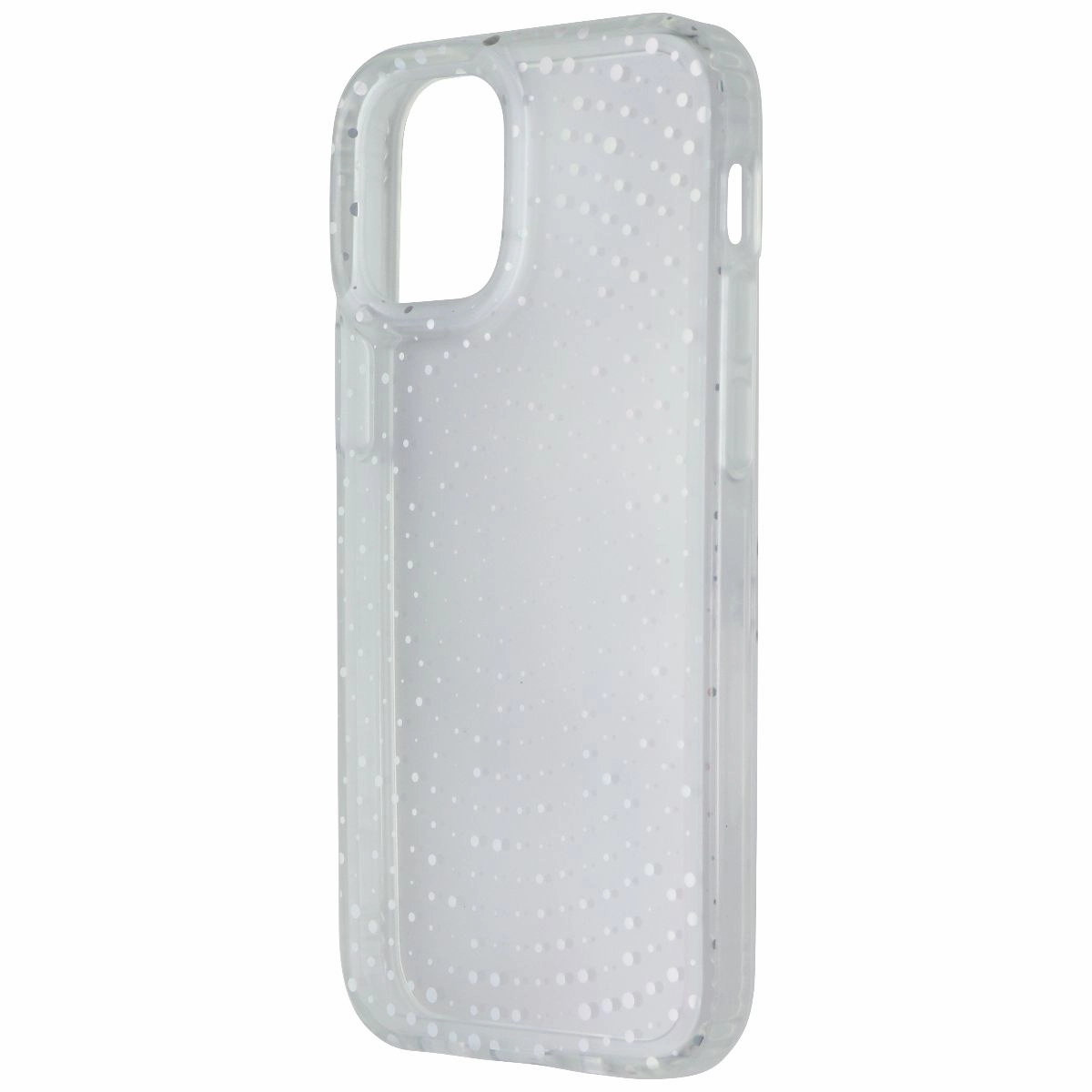 Shock absorption Ergonomic Shape Tech21 EvoSparkle Series Case for Apple iPhone 12 Mini - Radiant Iridescent