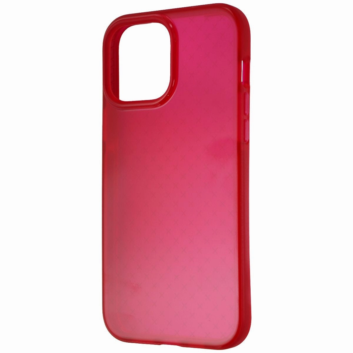 Tech21 Evo Check Flexible Gel Case for Apple iPhone 13 Pro Max - Rubine Red Anti Shock Layer Durable Texture