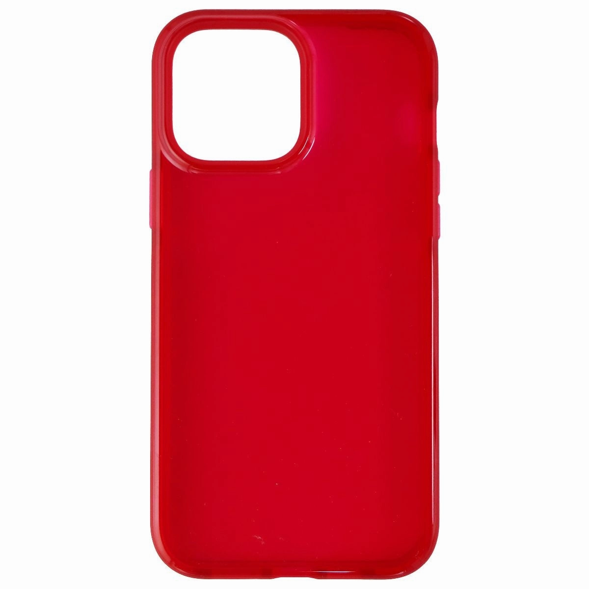 Tech21 Evo Check Flexible Gel Case for Apple iPhone 13 Pro Max - Rubine Red Minimal Look