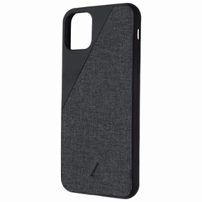 Native Union Clic Canvas Series Case for Apple iPhone 11 Pro Max - Black Matte Surface Design