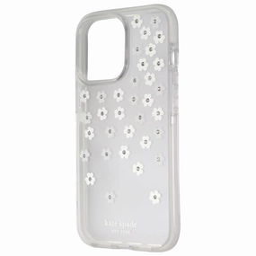 Kate Spade Hardshell Case for iPhone 13 Pro - Scattered Flower/Clear Slim Design