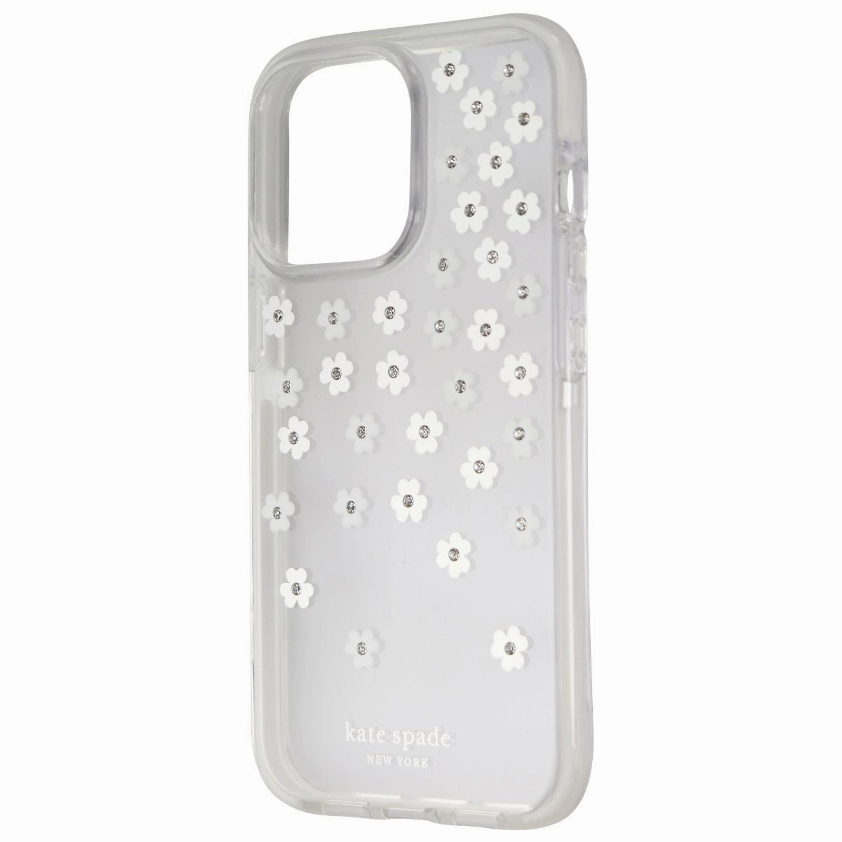 Kate Spade Hardshell Case for iPhone 13 Pro - Scattered Flower/Clear Slim Design