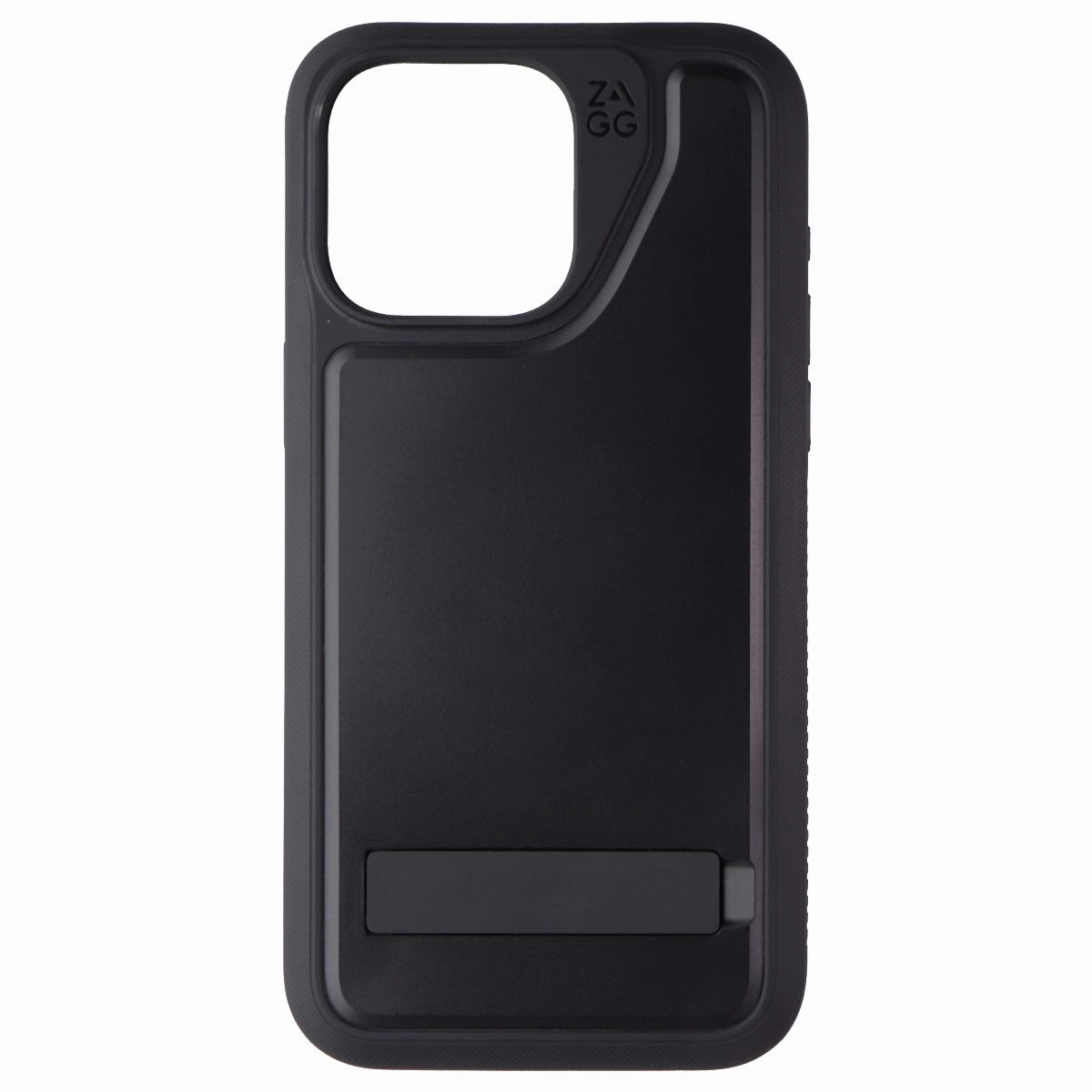 Frosted Finish Comfort Padding ZAGG Everest Snap Kickstand Case for MagSafe for iPhone 15 Pro Max - Black