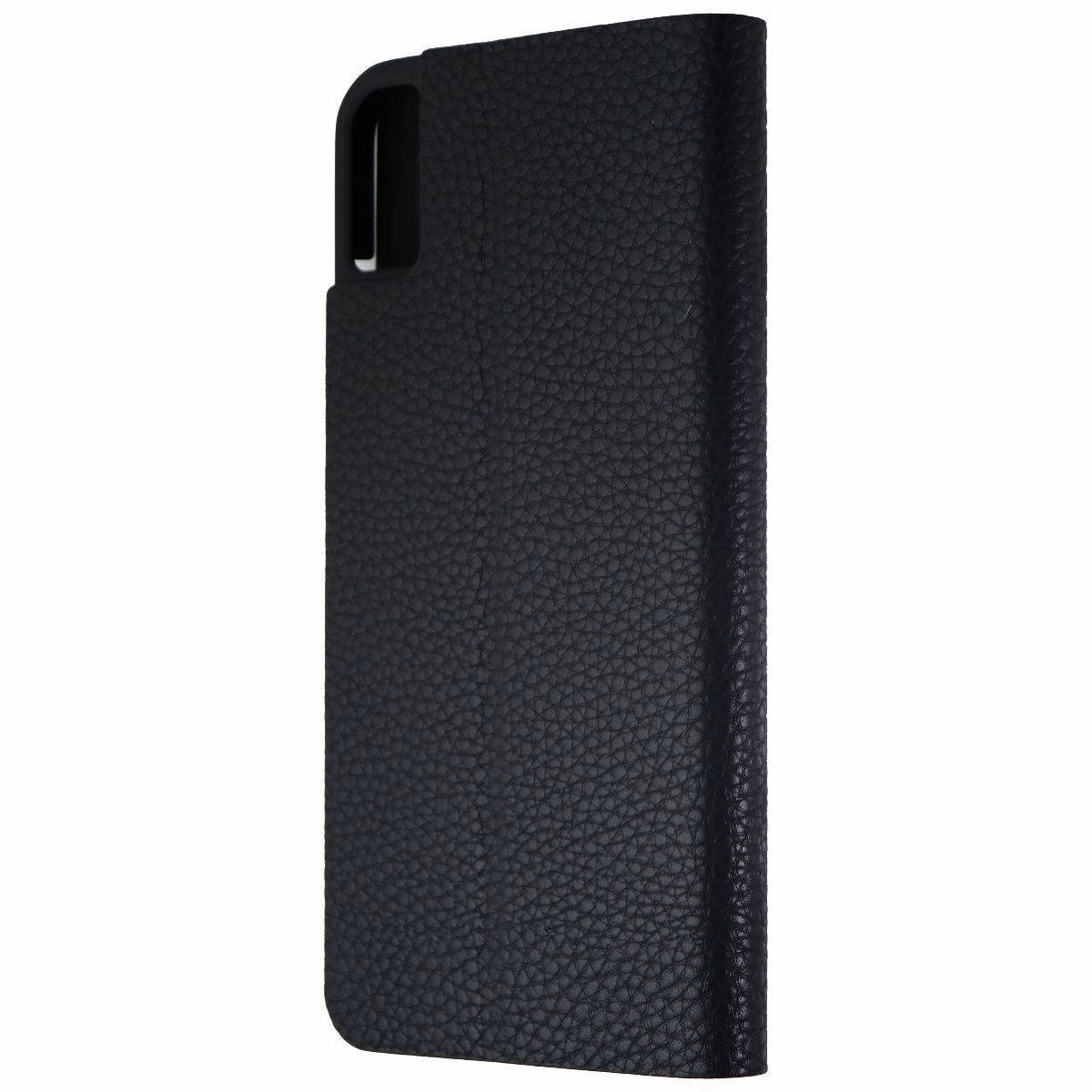 Case-Mate Barely There Hard Wallet Case for Apple iPhone Xs Max - Black Edge Shield Vivid Surface
