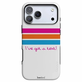 Soft Shield I've Got a Text! | Official Love Island x Casely Phone Case