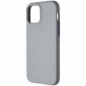 Slim Profile Modern Build Texture Tech21 EcoSlim Series Soft Case for Apple iPhone 12 and iPhone 12 Pro - Gray