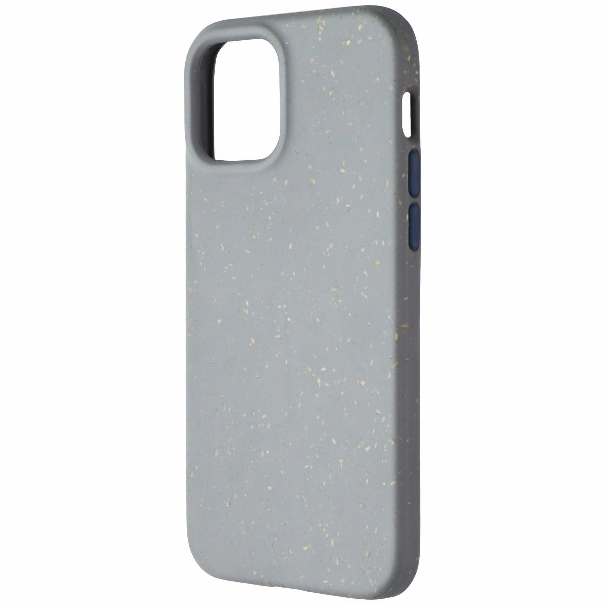 Slim Profile Modern Build Texture Tech21 EcoSlim Series Soft Case for Apple iPhone 12 and iPhone 12 Pro - Gray