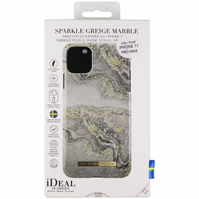 Smooth Pattern iDeal of Sweden Luxury Case for Apple iPhone 11 Pro Max - Sparkle Greige Marble