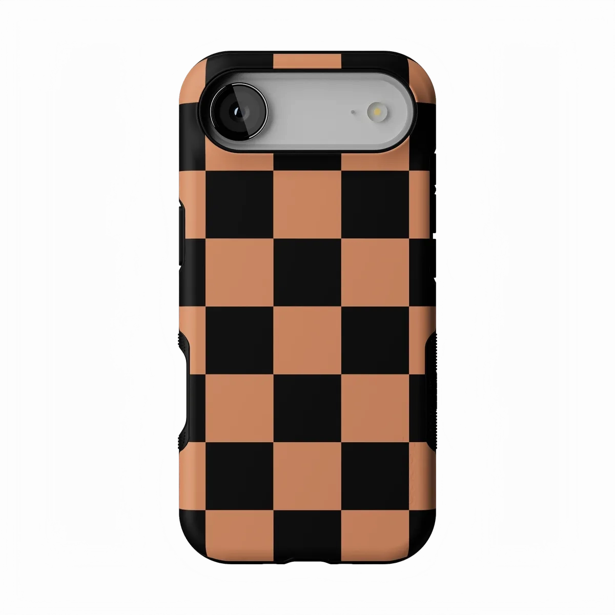 Fit Check | Black & Brown Checkerboard Case Hard Edge