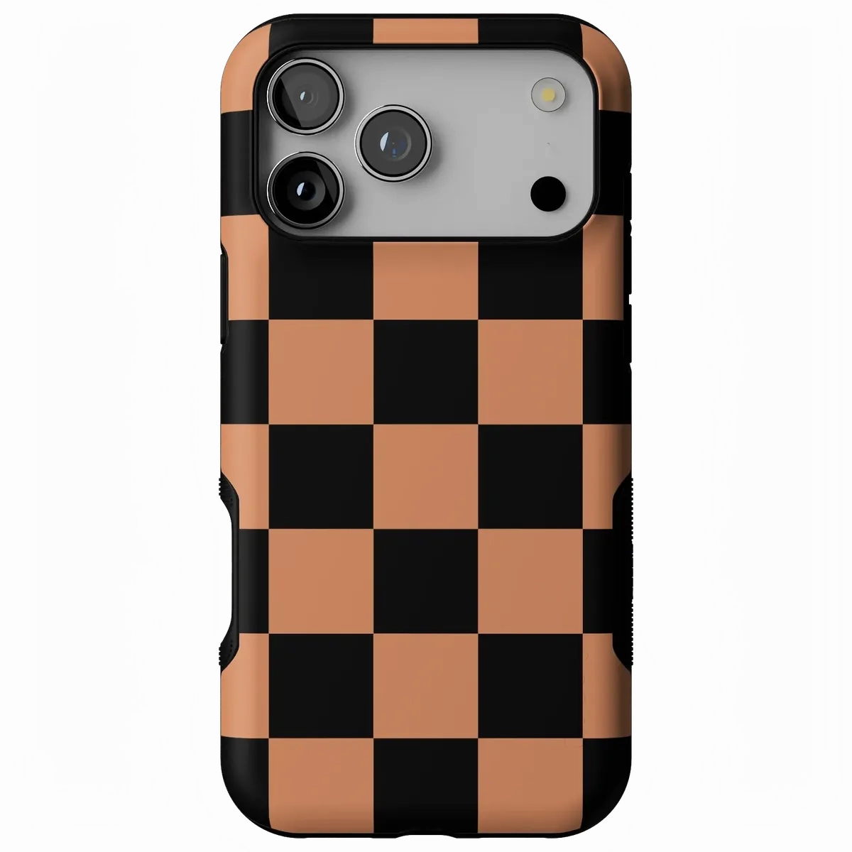 Fit Check | Black & Brown Checkerboard Case Hybrid Edge Finish