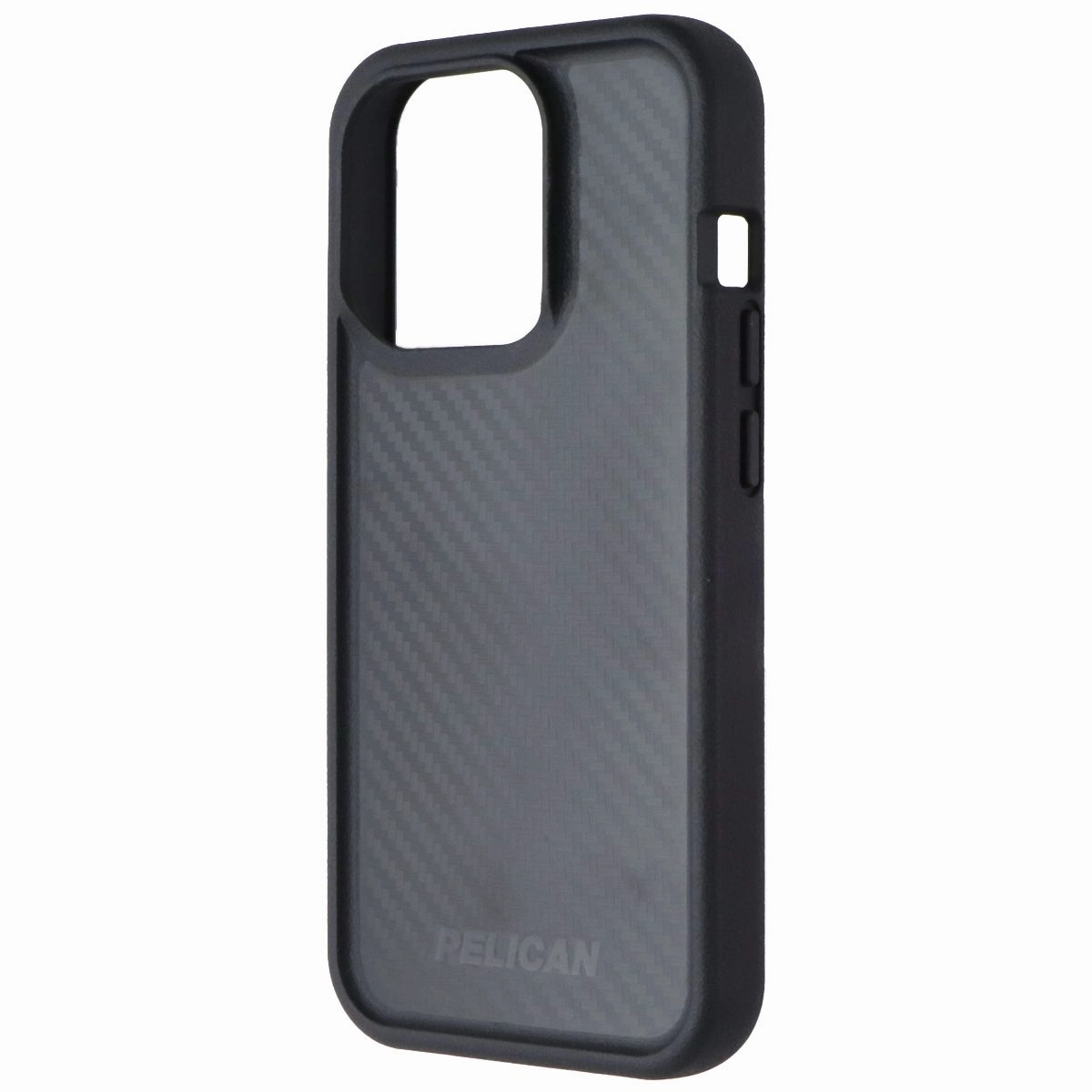Durable Texture Layer Shockproof Frame Pelican Protector Series Case for MagSafe for Apple iPhone 15 Pro - Carbon