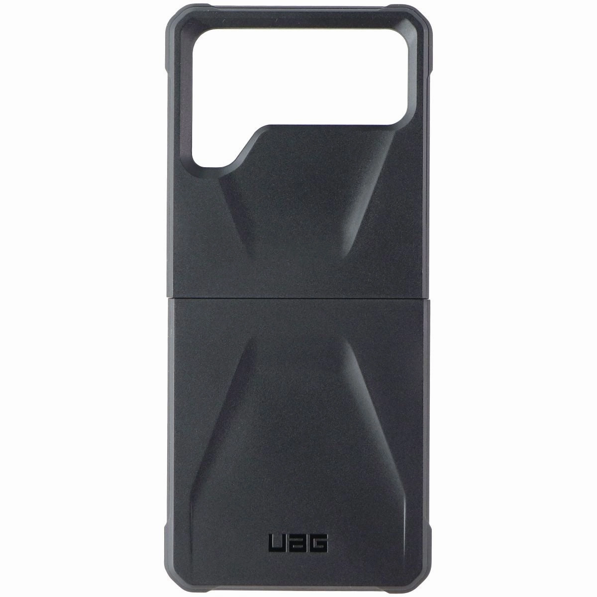 UAG Civilian Series Hard Case for Samsung Galaxy Z Flip4 5G - Black Protective Layer Clear Frame