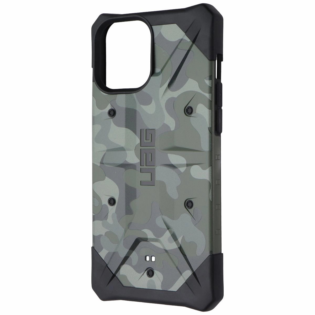 UAG Pathfinder SE Series Case for Apple iPhone 12 Pro Max - Green Camo Elegant Texture Layer Luxury Build