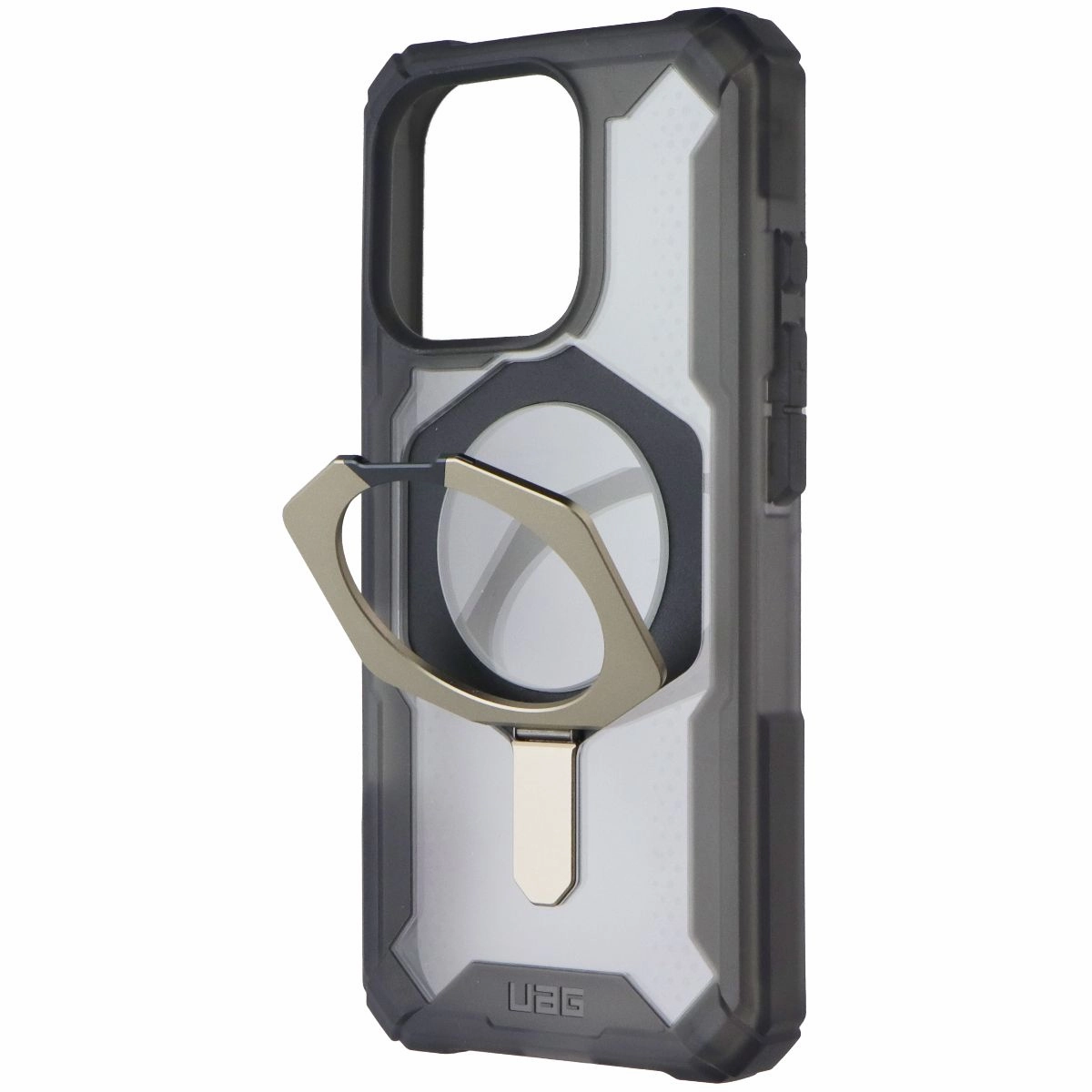 UAG Plasma XTE Kickstand Case for MagSafe for Apple iPhone 16 Pro - Ash/Titanium Smooth Edges Outdoor Design
