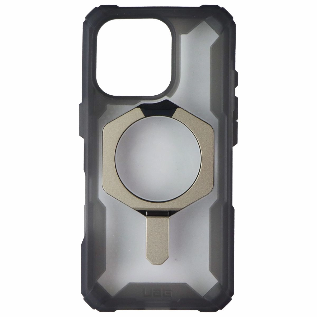 Patterned Design Smooth Pattern Design UAG Plasma XTE Kickstand Case for MagSafe for Apple iPhone 16 Pro - Ash/Titanium