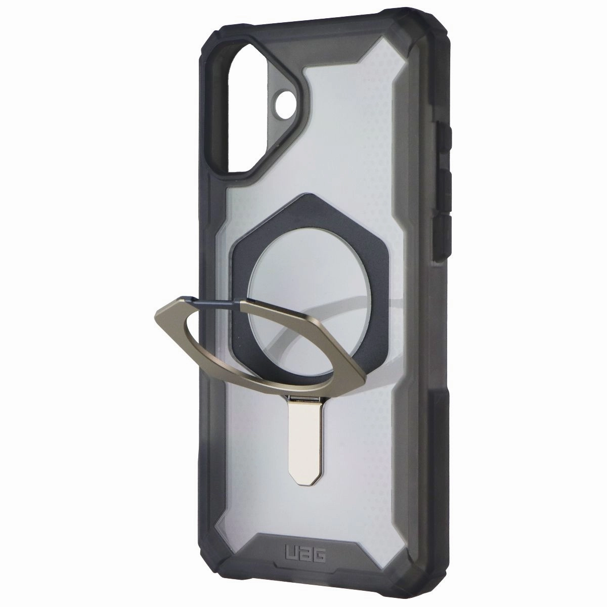 UAG Plasma XTE Kickstand Case for MagSafe for iPhone 16 Plus - Ash/Titanium Vivid Texture