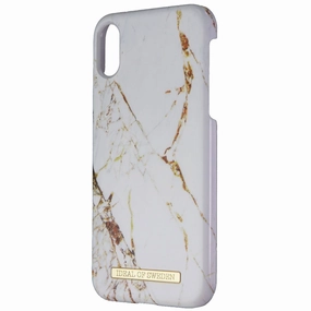 Luxury Pattern iDeal of Sweden Mobile Phone Case for Apple iPhone XR - Carrara Gold