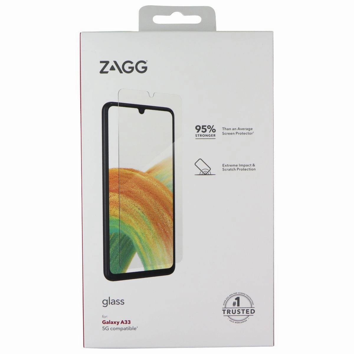 Screen Safety Elite Smooth Touch Guard ZAGG Glass Screen Protector for Samsung Galaxy A33 5G