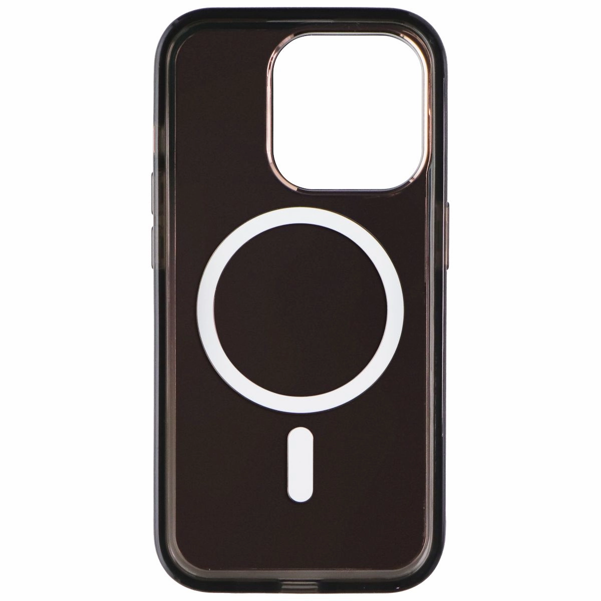 Clckr G-Form Protection Case for MagSafe for iPhone 15 Pro - Onyx Copper Flexible Grip Texture Pocket Ready