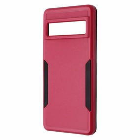 Case Brand Case for Google Pixel 7 Pro - Red / Black Minimal Edge